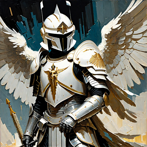 Star Trooper Angel - Canvas Or Frame Print