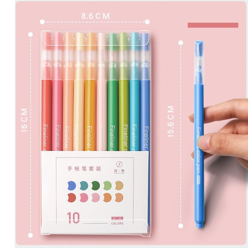 Gel Pens Set Color, Color Pen Journal, Morandi Gel Pens