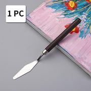 1/3/5/7Pcs/Set Stainless Steel Oil Painting Knife Artist Spatula Art Tools stationery Cake baking supplies painting drawing cute