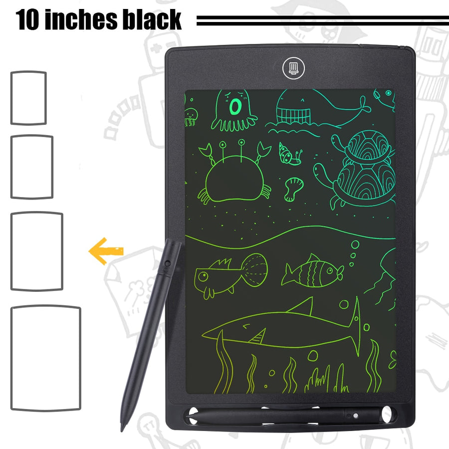 8.5/10/12 Inch LCD Drawing Tablet Electronic Drawing Writing Board Colorful Handwriting Pad Boy Girl Kids Children&#39;s Toys Gift