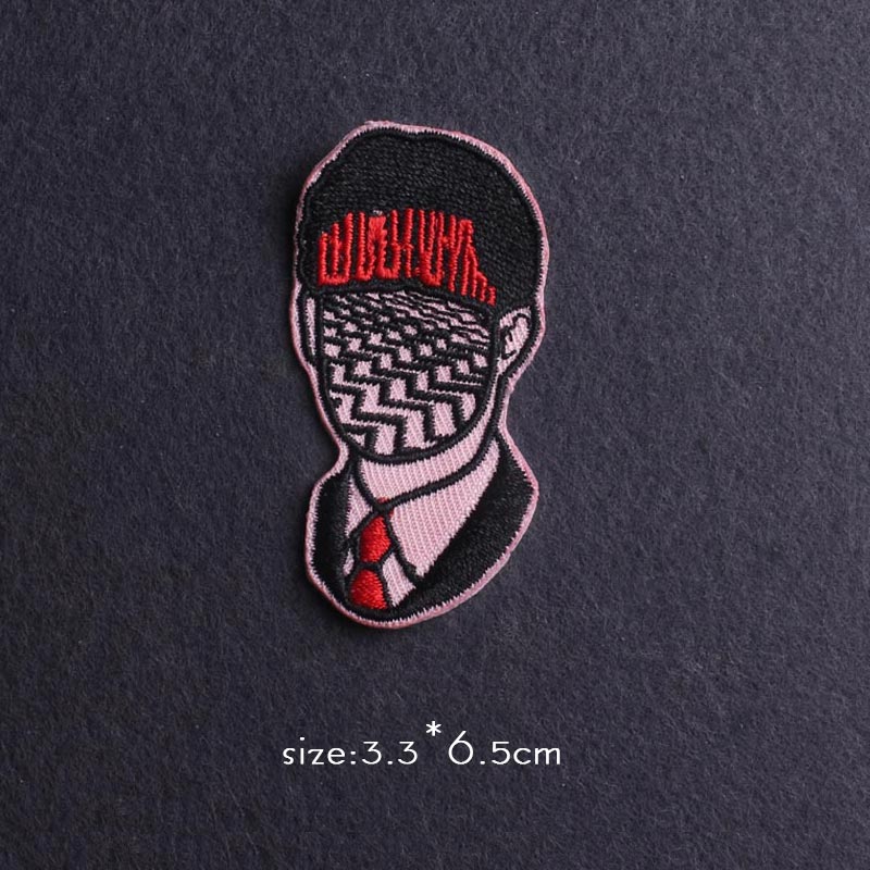 Van Gogh Patch Iron On Patches For Clothing Thermoadhesive Patches On Clothes Japan Anime/Fusible Patch Embroidery Sticker Badge