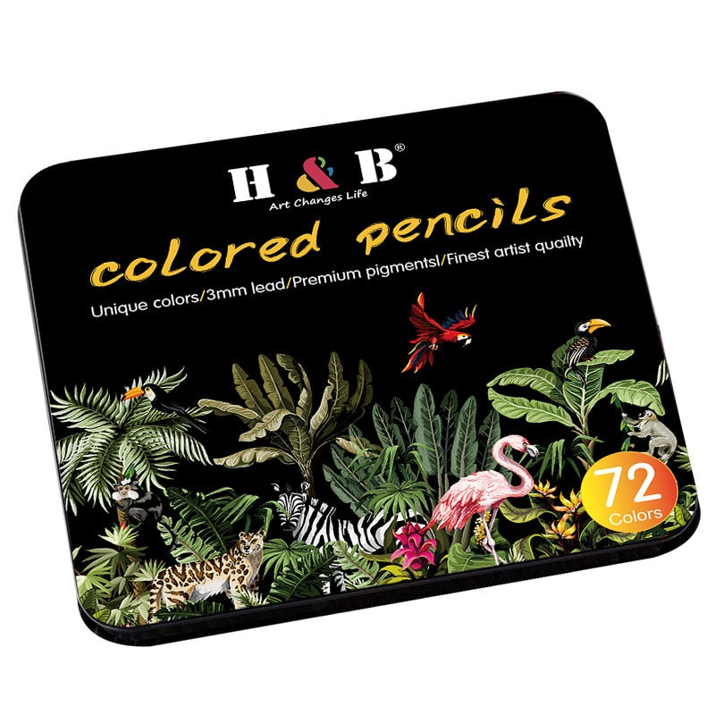 Professional Color Pencils Set - JIKUN Fine Art Drawing Non-toxic