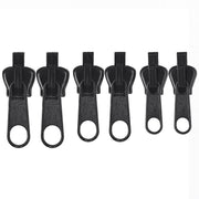 12/6PCS Instant Zipper Universal Instant Fix Zipper Repair Kit Replacement Zip Slider Teeth Rescue Zippers For 3 Different Size