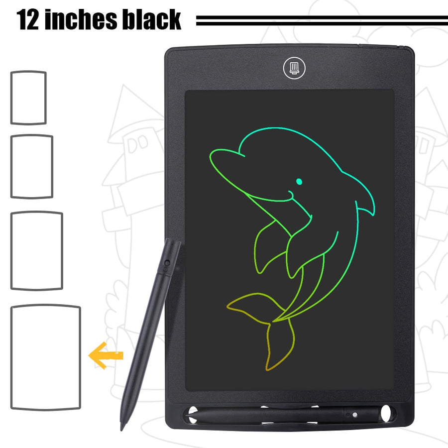 8.5/10/12 Inch LCD Drawing Tablet Electronic Drawing Writing Board Colorful Handwriting Pad Boy Girl Kids Children&#39;s Toys Gift