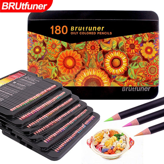 Brutfuner Square Colored Pencils, Brutfuner Square Barrels
