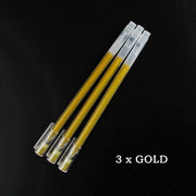 3pcs Large Capacity 0.6mm Waterproof White Gel Pen Highlighter Marker Pen Sketch Drawing Art Markers Comic Design Fine Liner Pen