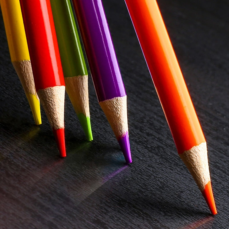 Brutfuner 48/72/120/180 Colored Pencils Set Oil Color Pencil Soft