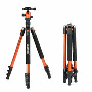 Zomei Professional Q555 Camera tripod Lightweight Aluminum Camera Tripod Stand with Ball Head for Canon Nikon Sony DSLR camera