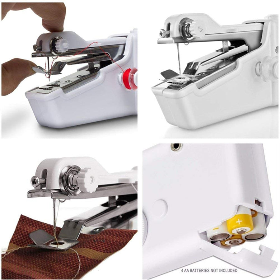 Portable Handheld sewing machines Stitch Sew needlework Cordless Clothes Fabrics Electric Sewing Machine Stitch Set