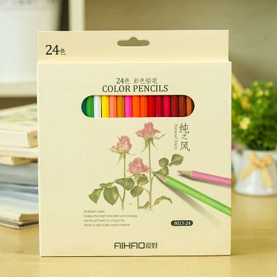 Nature story color pencils for drawing 36 different colores pencil set Crayon Stationery Office school supplies lapices 6988