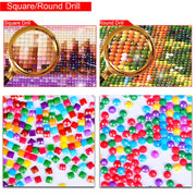 Diamond Embroidery Sale Cartoon Anime Diamond Mosaic Diamond Painting Full Display Square Rhinestones Art Home Decor