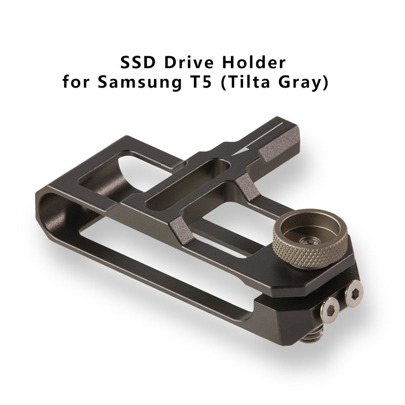 Tilta BMPCC 6K 4K Cage TA-T01-B-G Full Camera Cage SSD Drive Holder Top Handle for BMPCC 4K Camera Basic Kit (Color Tilta Gray)