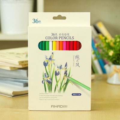 Nature story color pencils for drawing 36 different colores pencil set Crayon Stationery Office school supplies lapices 6988