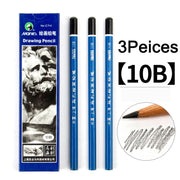 Maries Black Sketch Pencil Professional Drawing Pencil HB 2H B 2B 3B 4B 5B 6B 7B 8B 10B 12B 14B Art Stationery Supplies