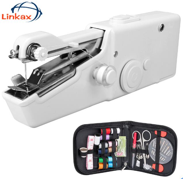 Portable Handheld sewing machines Stitch Sew needlework Cordless Clothes Fabrics Electric Sewing Machine Stitch Set