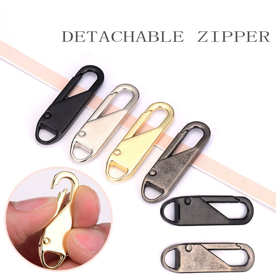 12/6PCS Instant Zipper Universal Instant Fix Zipper Repair Kit Replacement Zip Slider Teeth Rescue Zippers For 3 Different Size