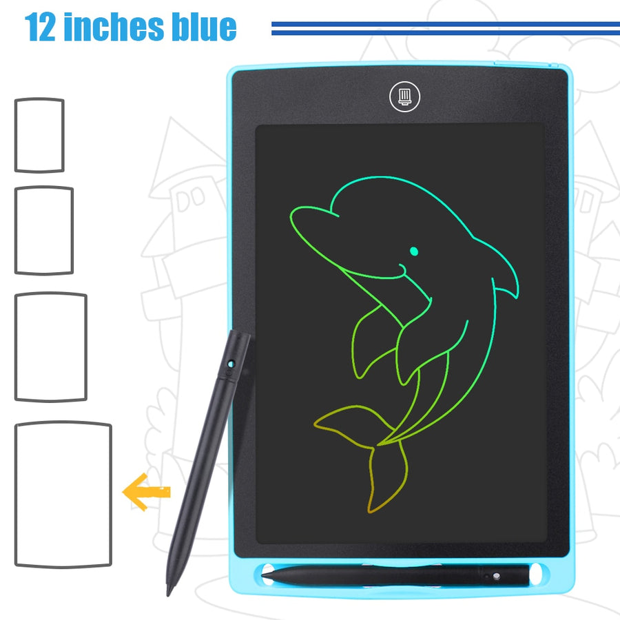 8.5/10/12 Inch LCD Drawing Tablet Electronic Drawing Writing Board Colorful Handwriting Pad Boy Girl Kids Children&#39;s Toys Gift