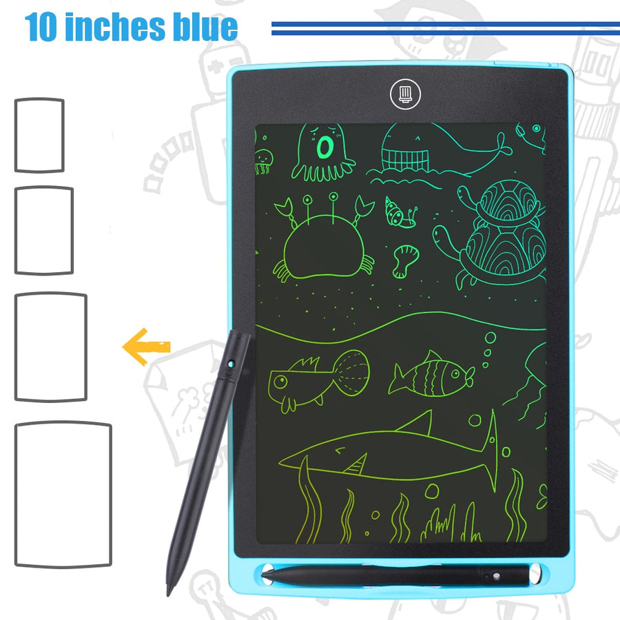 8.5/10/12 Inch LCD Drawing Tablet Electronic Drawing Writing Board Colorful Handwriting Pad Boy Girl Kids Children&#39;s Toys Gift