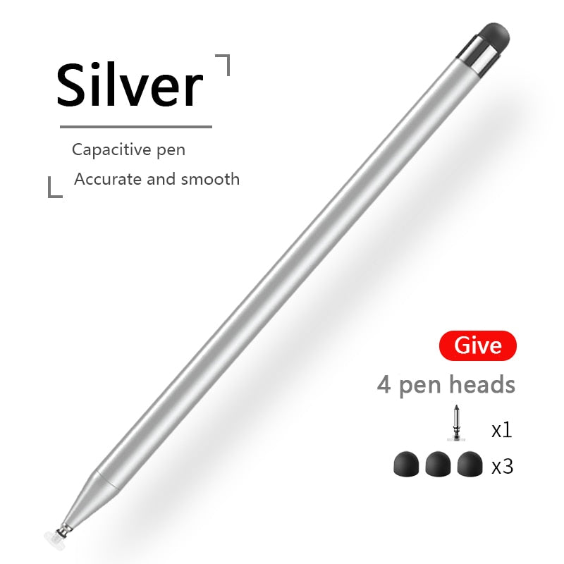 Universal Stylus 4 In 1 Touch Screen Pen Drawing Tablet Phone Capacitive Pen for Android IPhone IPad