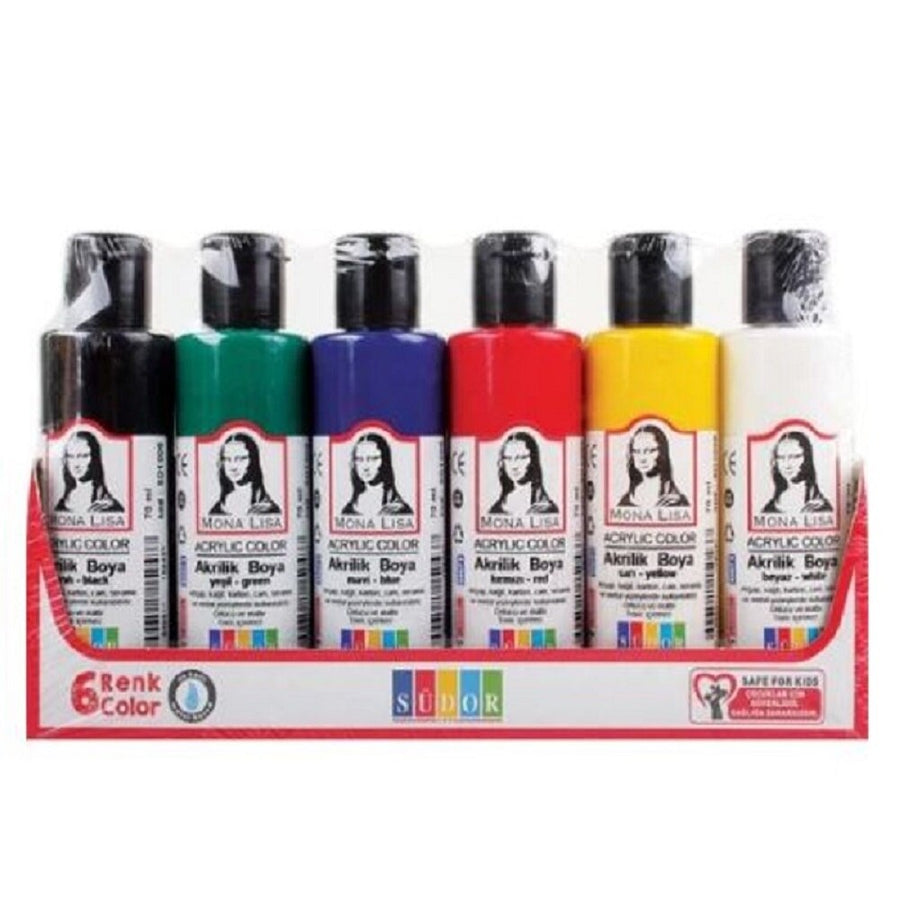 6/10/18 Colors Acrylic Paint Set Art Supplies Airbrush Paint Professional Hand Product Water Resistant DIY  Wooden Fabric Canvas